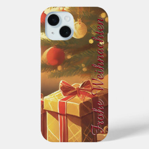 Motiv, mit Geschenken unterm Weihnachtsbaum 37016 iPhone 15 Case