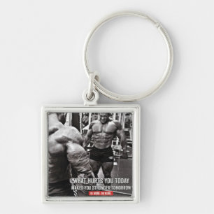 Motivaitonal Fitness Gym Keychain