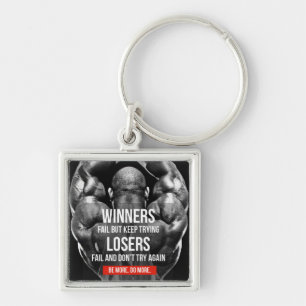 Motivaitonal Fitness Gym Keychain