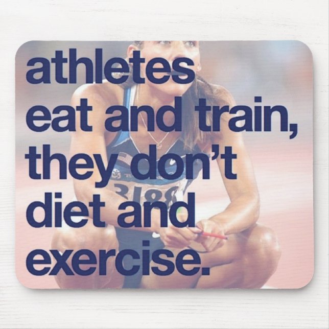 Motivaitonal Fitness Gym Mouse Pad (Front)