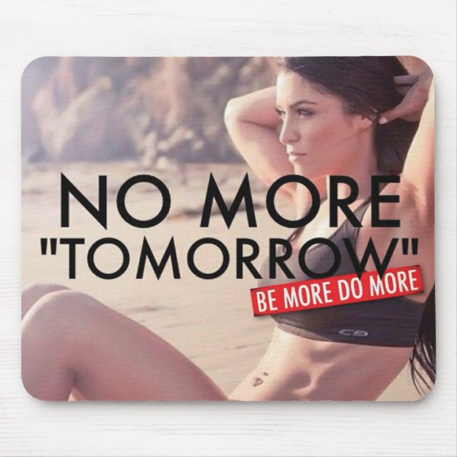 Motivaitonal Fitness Gym Mouse Pad (Front)