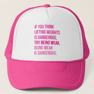 Motivaitonal Fitness Gym Trucker Hat