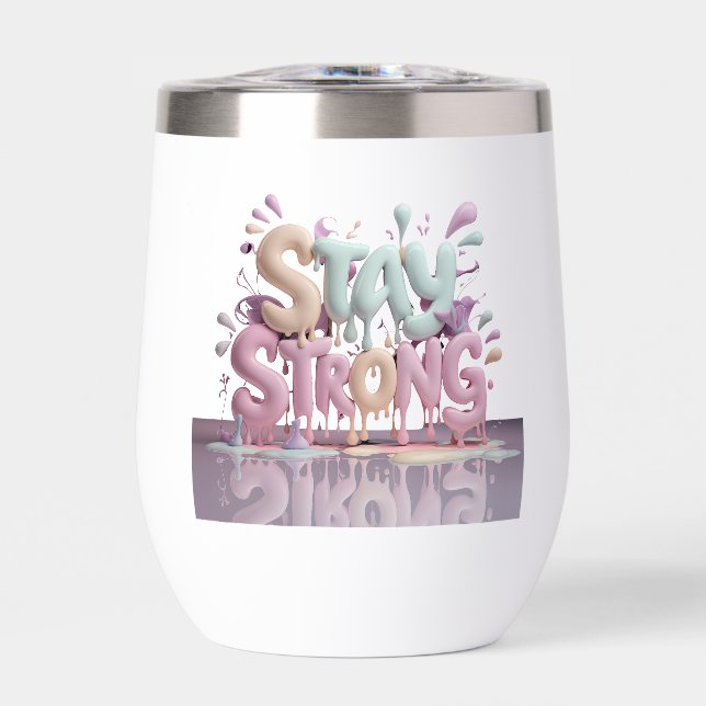 motivate stay strong (Front)