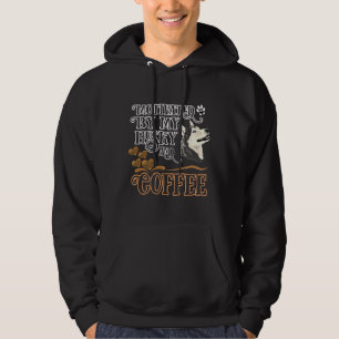 Motivated By My Husky And Coffee Hoodie