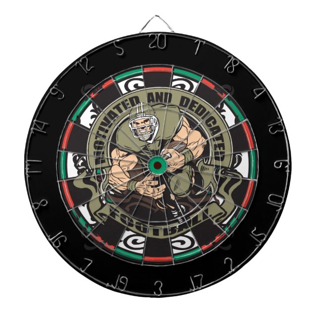 Motivated Football Dartboard (Front)