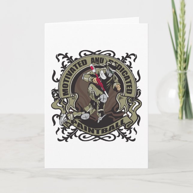 Motivated Paintball Card (Front)