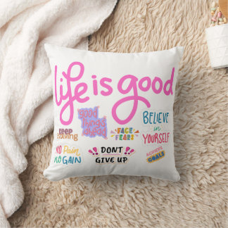 Motivatinal Throw Pillow