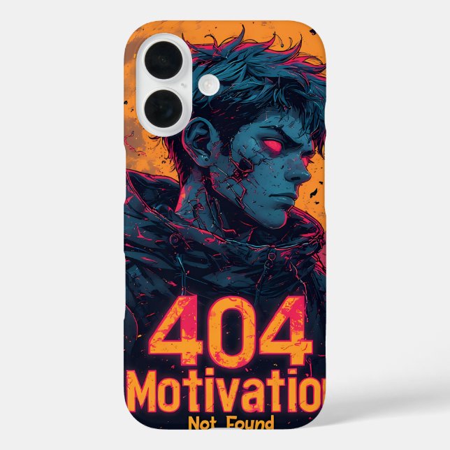 Motivation 404 Case – Bold Men’s Design (Back)