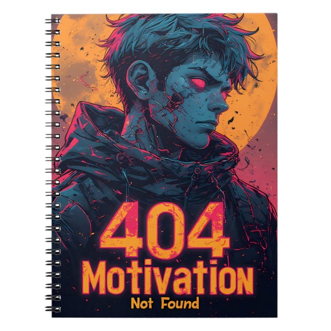 Motivation 404 Notebook for Future – Power Design (Front)