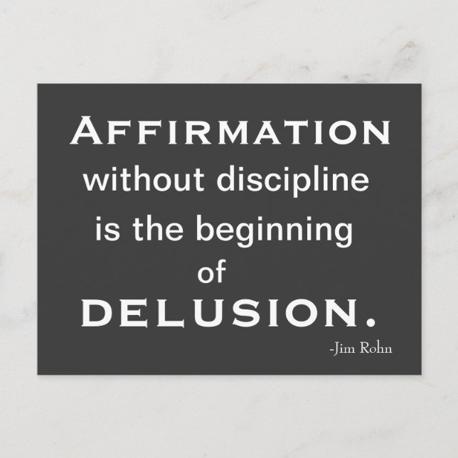 Motivation and Inspiration Post Card (Front)