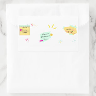 Motivation and positive vibes sticker