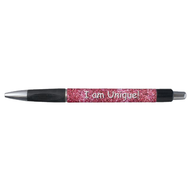 Motivation and self-confidence - I am Unique Pen (Front)