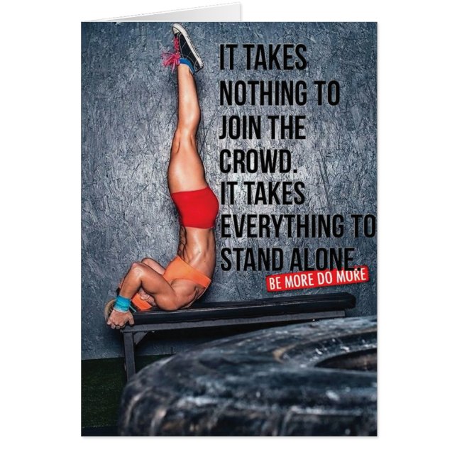 Motivation de conditionnement physique et de muscu (Devant)