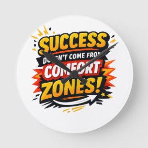 Motivation Design Round Clock