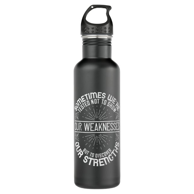 Motivation - Discover Our Strengths 710 Ml Water Bottle (Front)