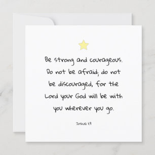 Motivation Encourageant Citation biblique Carte de