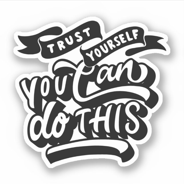 Motivation Lettering Quote  (Front)