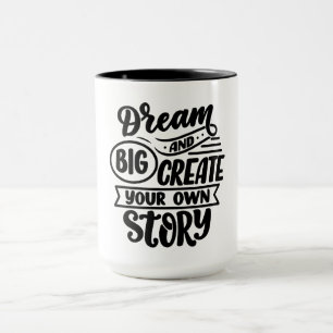 Motivation Lettrage Citation Mug