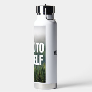 Motivation mode water bottle 