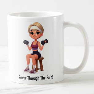 Motivation personnalisable Fitness Coffee Mug