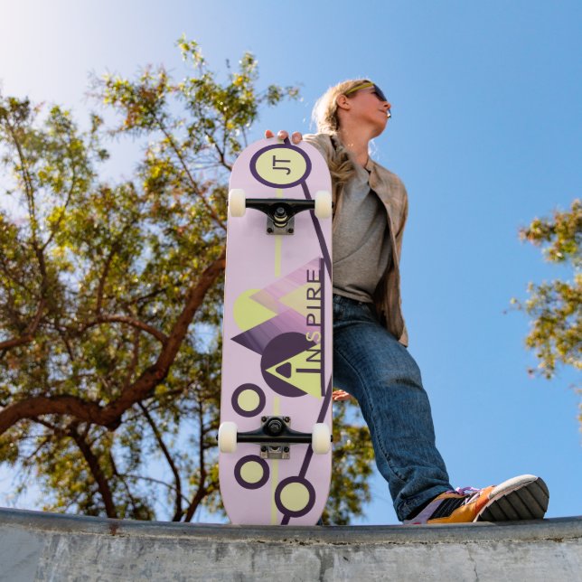 Motivation Personnalisable "INSPIRE" Skateboard (Extérieur 1)