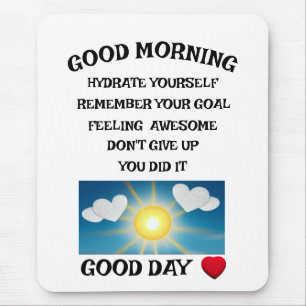 Motivation Positive Mouse Pad