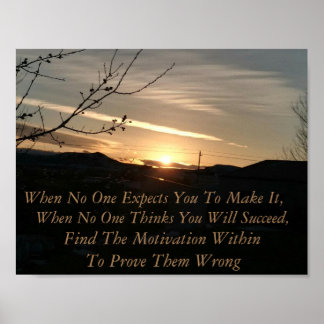 Motivation poster