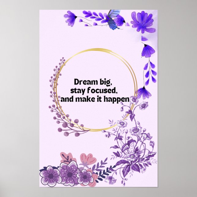 Motivation Poster (Front)