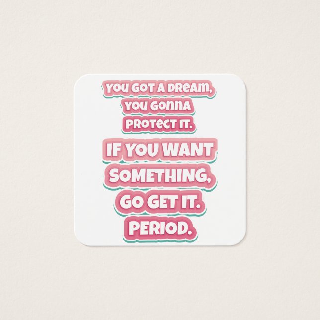 Motivation Quote (Front)