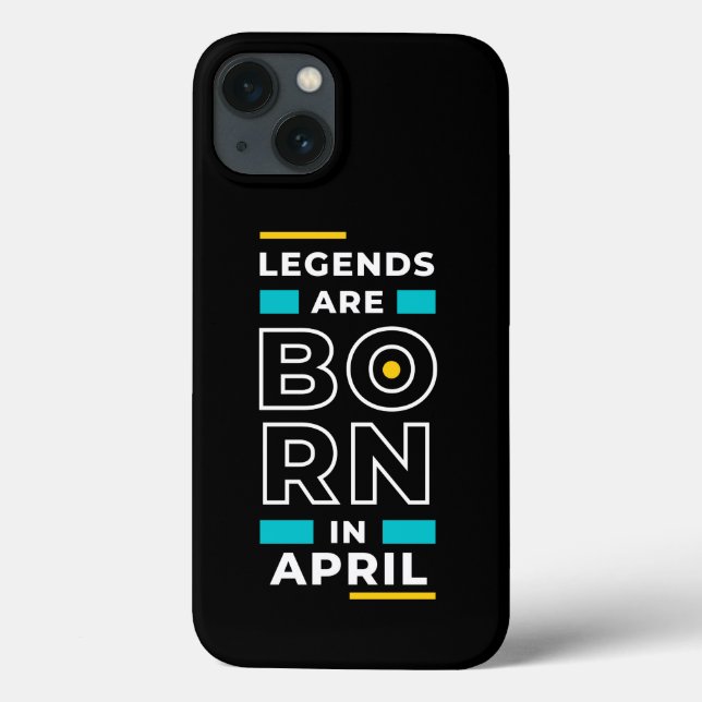  Motivation Quote Stylish For Those Born In April  Case-Mate iPhone Case (Back)