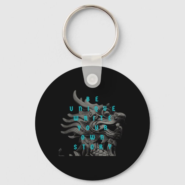 Motivation Quotes Modern and Positive Text       Keychain (Front)