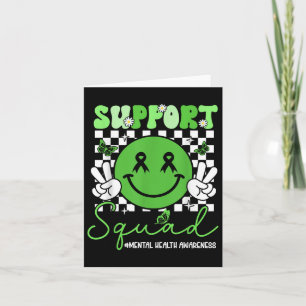 Motivation Support Squad Mental Health Awareness M Card
