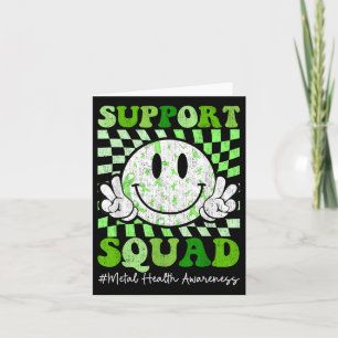 Motivation Support Squad Mental Health Awareness M Card