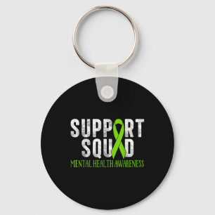 Motivation Support Squad Mental Health Awareness M Keychain