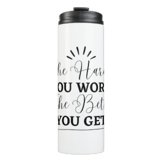Motivation  thermal tumbler