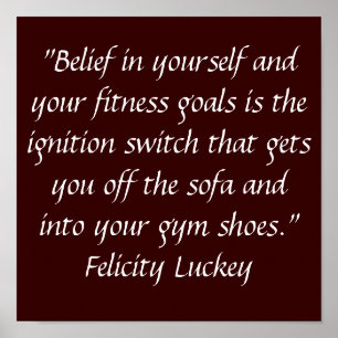 Motivation to Exercise Poster