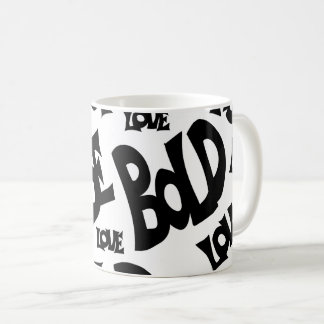 Motivation unique de la Mug noire et blanche "Soye