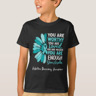 Motivational Addiction Recovery Awareness Drug Alc T-Shirt