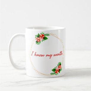 motivational affirmations for life coffee mug