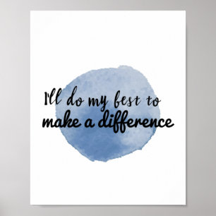 motivational affirmations for self appreciations poster