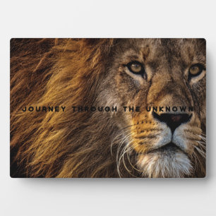 Motivational and Inspirational Art of Lion  Plaque