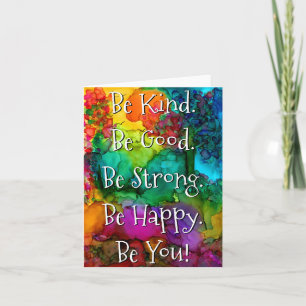 Motivational and Inspirational Greeting Card