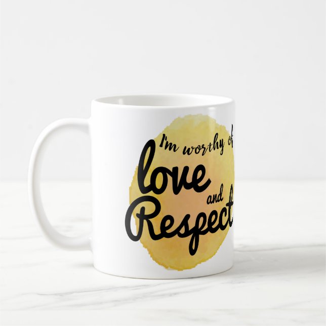 motivational and inspirational quotes for life coffee mug (Left)