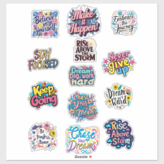 Motivational and Inspirational Stickers