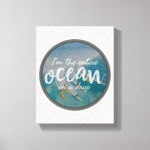 motivational and inspirational words for self love canvas print