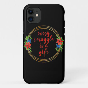 motivational and inspirational words for work iPhone 11 case