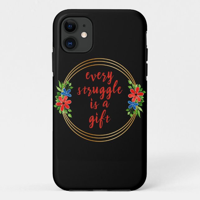 motivational and inspirational words for work Case-Mate iPhone case (Back)