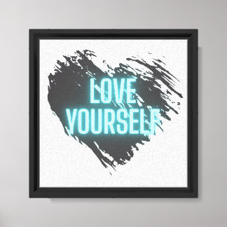 motivational art canvas print