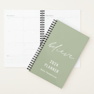 Motivational Believe Script 2022 Name Sage Planner