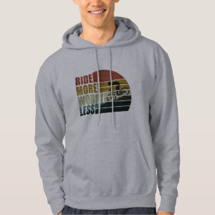 Motivational Bicycle Rider - Funny Cycling Quotes Hoodie